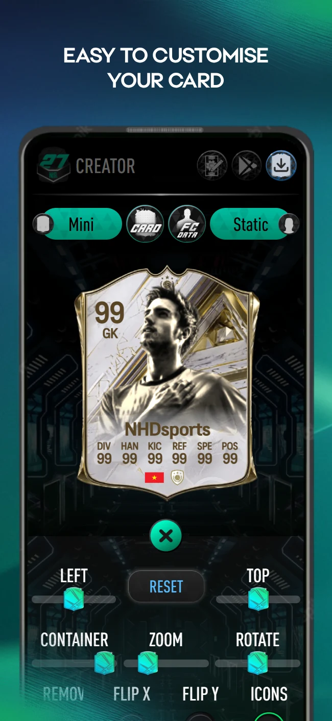 FC 27: FUT Card Creator screenshot