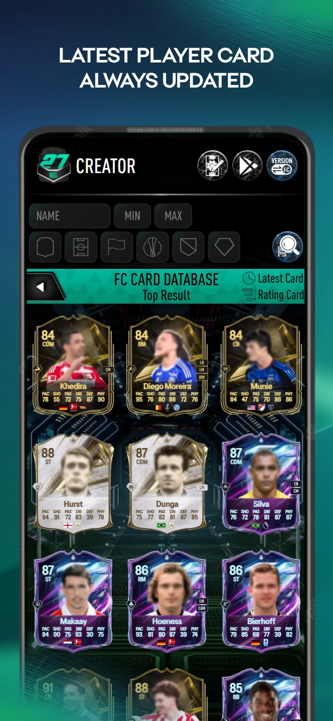 FC 27: FUT Card Creator screenshot